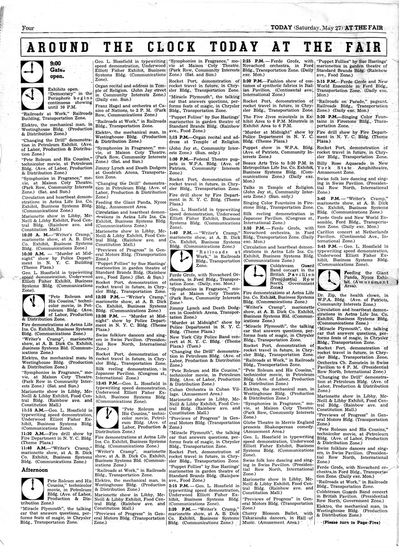 Today at the Fair - Volume 28