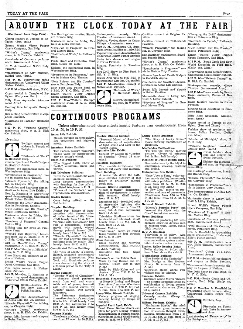 Today at the Fair - Volume 42