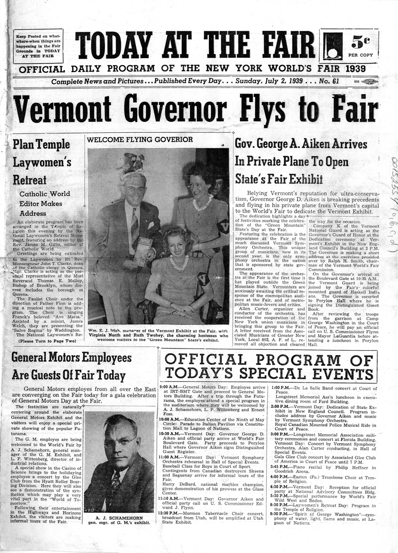 Today at the Fair - Volume 61