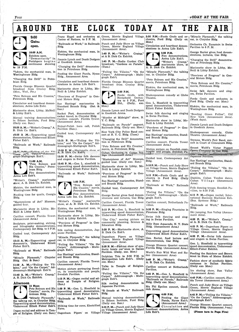 Today at the Fair - Volume 64