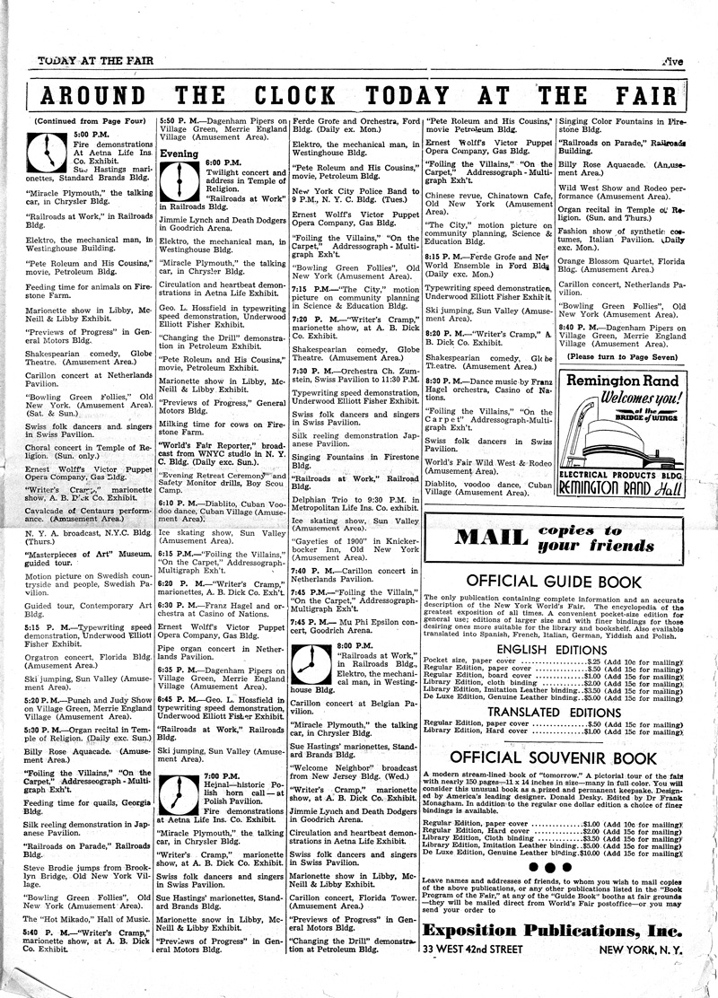 Today at the Fair - Volume 64