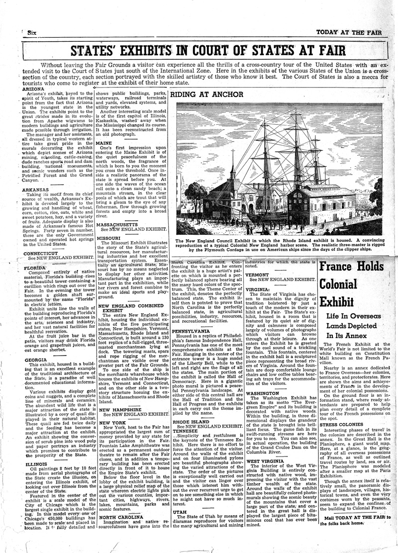 Today at the Fair - Volume 64
