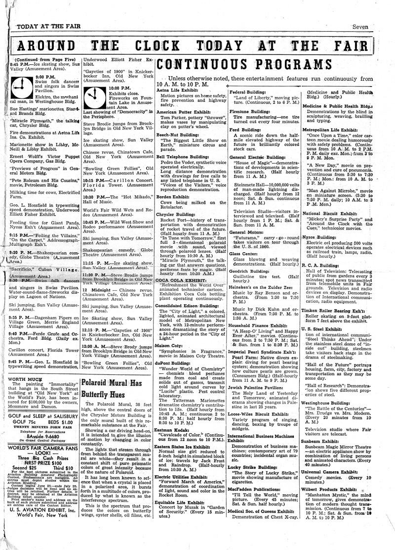 Today at the Fair - Volume 64