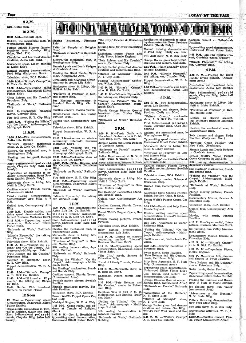 Today at the Fair - Volume 86