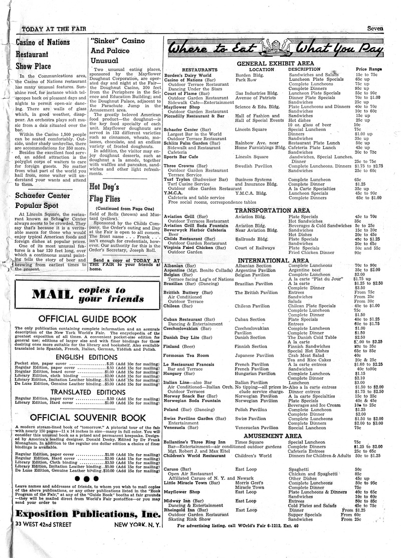 Today at the Fair - Volume 86