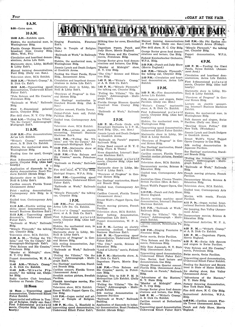 Today at the Fair - Volume 92