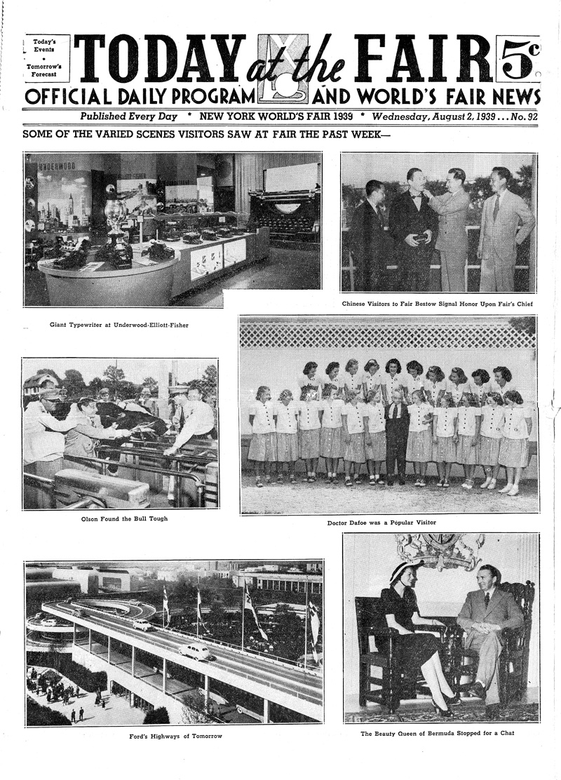 Today at the Fair - Volume 92