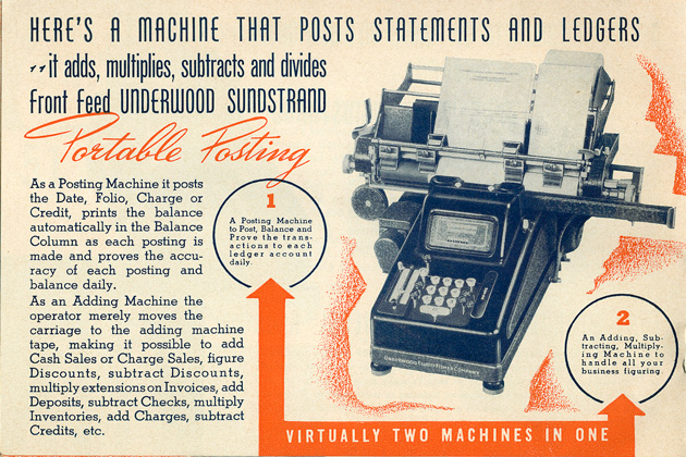 Underwood Typewriter