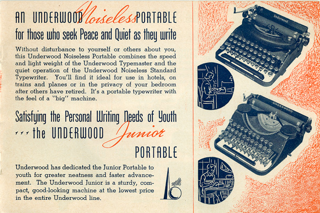 Underwood Typewriter