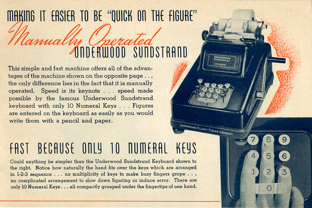 Underwood Typewriter