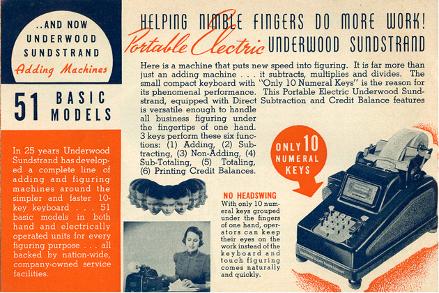 Underwood Typewriter