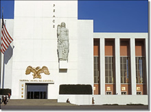 US pavilion (left)