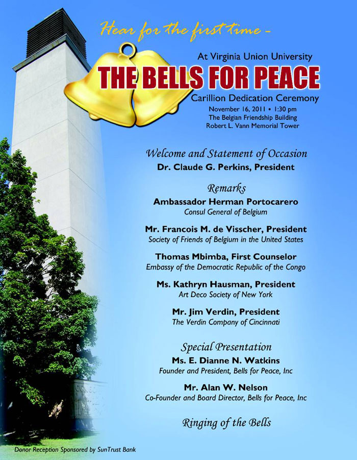 Bells for Peace Flyer