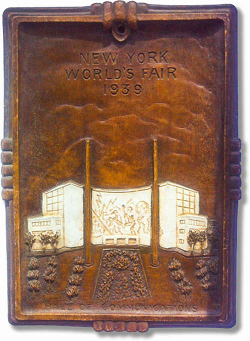 Communications Building Plaque