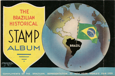Brazilian Stamp Back Album Cover Brazilian Stamp Back Album Cover