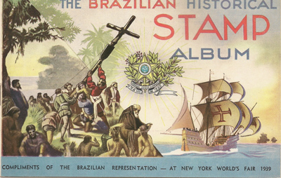 Brazilian Stamp Front Album Cover Brazilian Stamp Album Cover