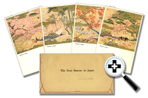 Embroidered Tapestry Postcards