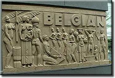 Belgium pavilion - Wall Carving