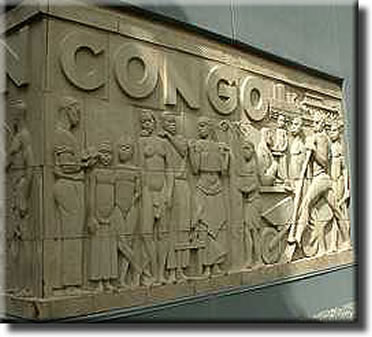 Belgium pavilion - Wall Carvings