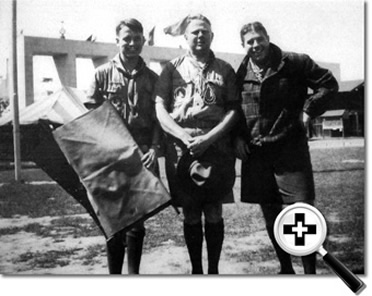 Boy Scout Camp - 1940, N.C. McKee, C.R. Wells, Jason Spellman