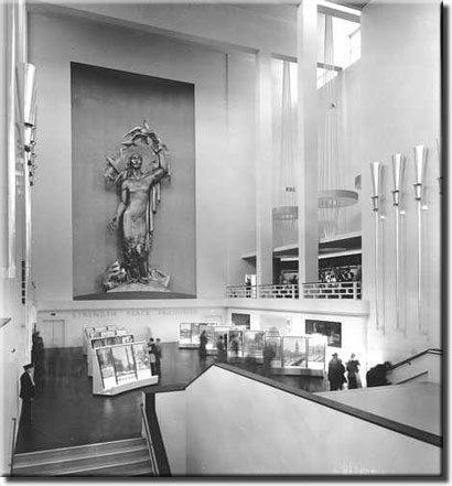 British Pavilion - photo D87 from the private collection of Dr. William R. Hanson