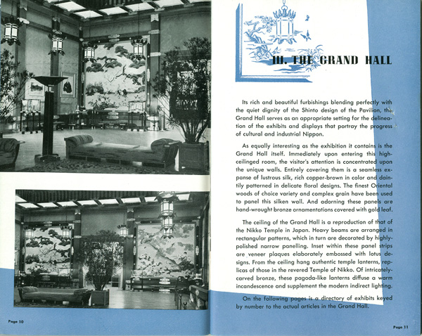 Japanese Pavilion Booklet