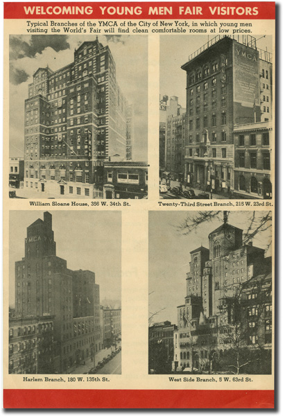 1940 YMCA Brochure