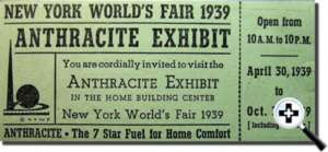 Ticket to the Anthracite Exhibit