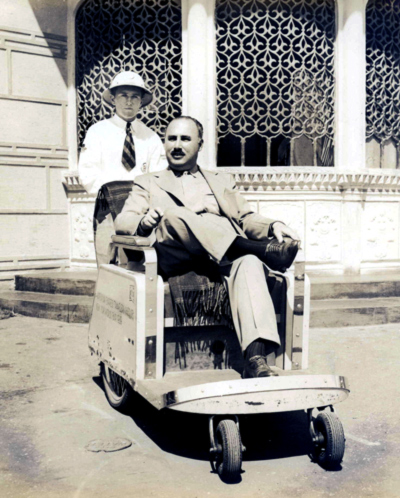 Mehmet Ozkaptan, the manager of the Turkish Pavilion
