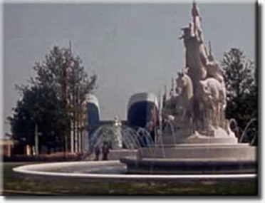Carriers of Speed in front of the Marine Transportation building