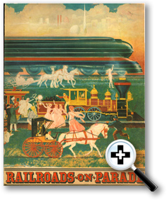 Railroads on Parade Book of the Pageant 1939 NY World's Fair Railroads on Parade Program Cover