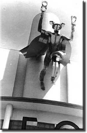 Ford's Stainless Steel Statue of Mercury
