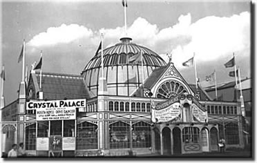 Crystal Palace in the Amusement Zone at the 1939 New York World's Fair