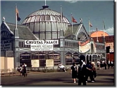 Crystal Palace in the Amusement Zone at the 1939 New York World's Fair