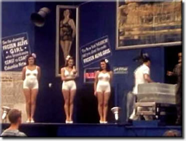 Frozen Alive - attraction in the Amusemnet Zone at the 1939 New York World's Fair