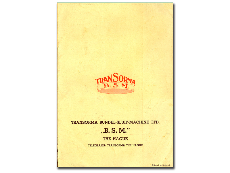 Binding, Sealing Machine