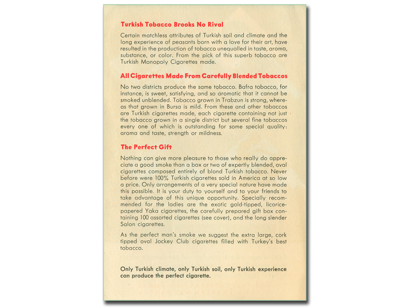 Turkish State Monopholies