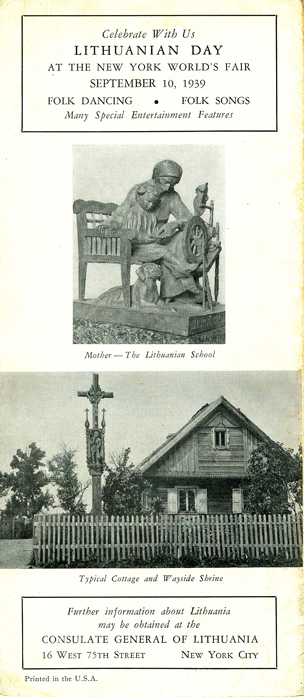 Lithuania at the World's Fair
