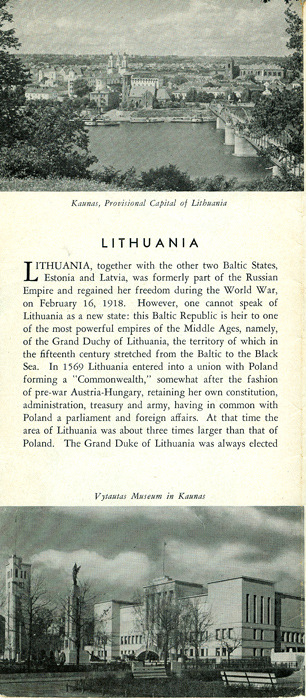 Lithuania at the World's Fair