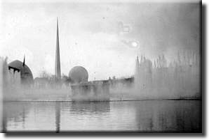 Trylon and Perisphere - Theme Center - 1939 New York World's Fair Trylon and Perisphere - Theme Center - 1939 New York World's Fair