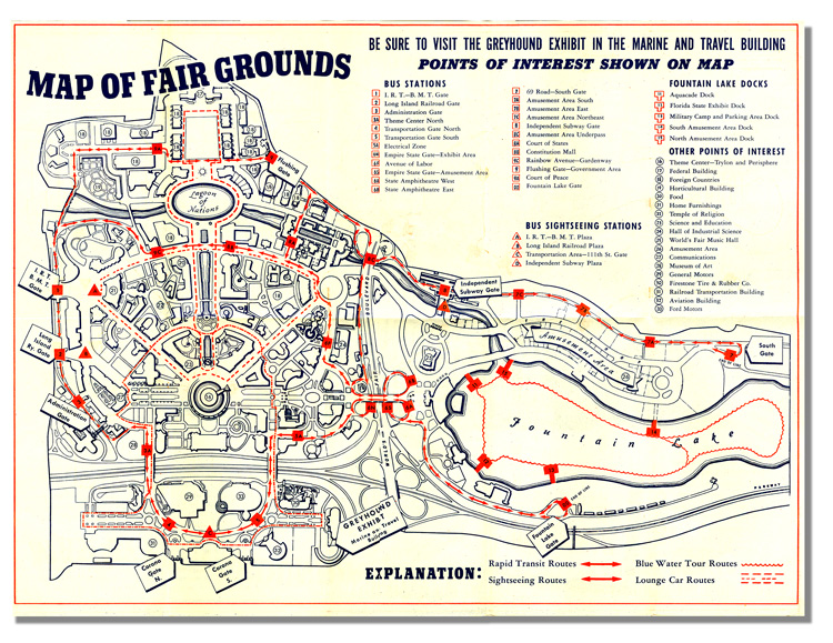 Around the Grounds by Greyhound
