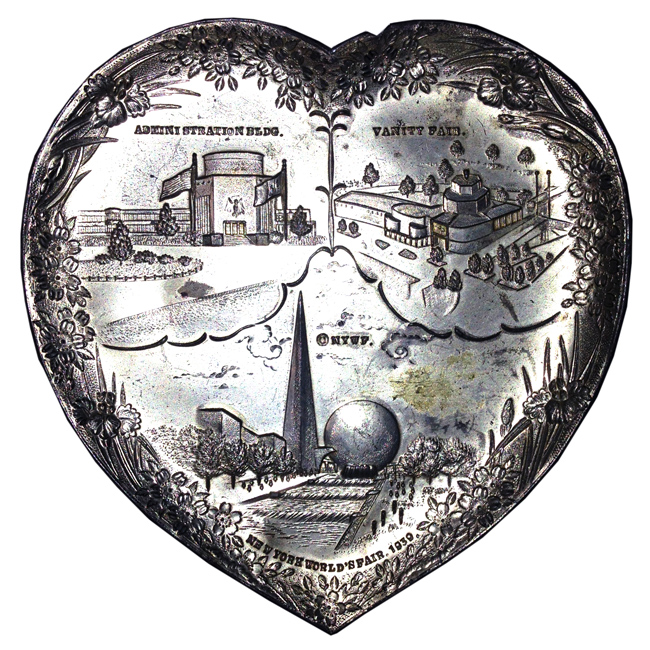World's Fair Metal Candy Dish