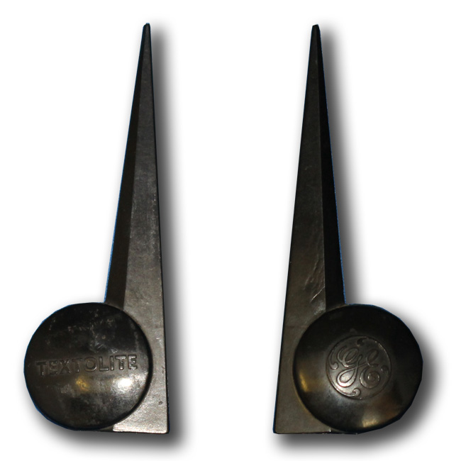 World's Fair Metal Fair GE Texolite Letter Opener