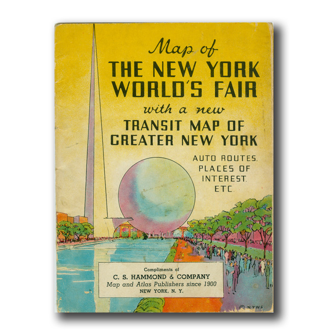 Hammond World's Fair Map cover
