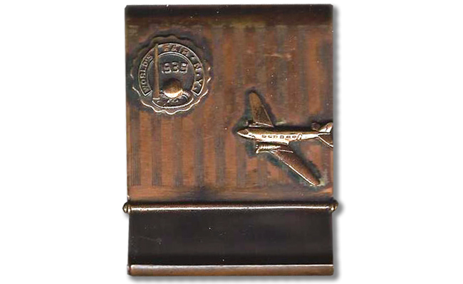 Blecher Matchbook Holder
