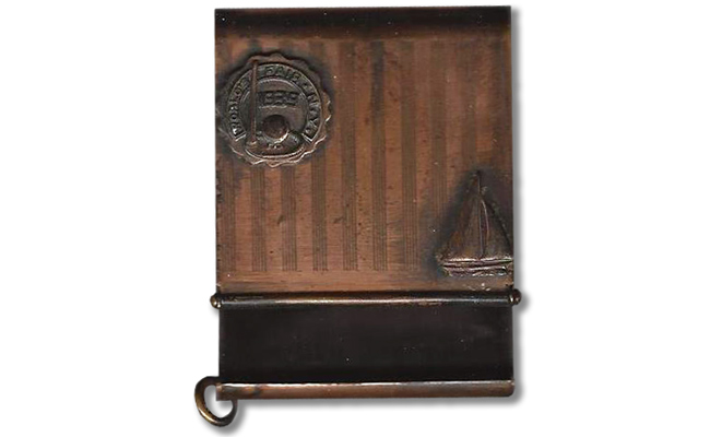 Blecher Matchbook Holder