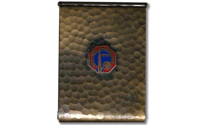 Blecher Matchbook Holder