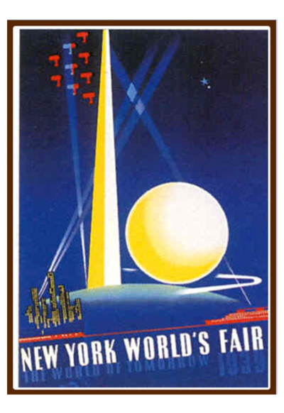 Poster from the 1939 New York World'sFair