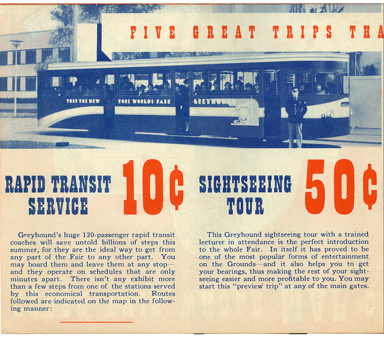 Around the Grounds by Greyhound 1940