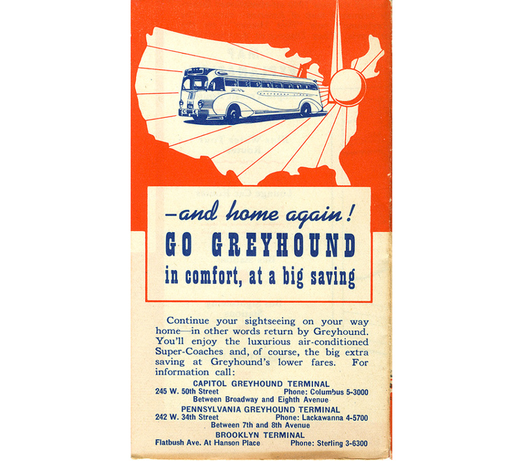 Around the Grounds by Greyhound 1940